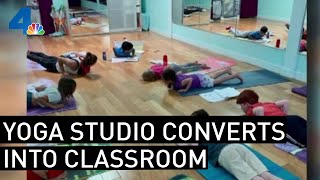 El Segundo Yoga Studio Converts Into Micro Classroom | NBCLA