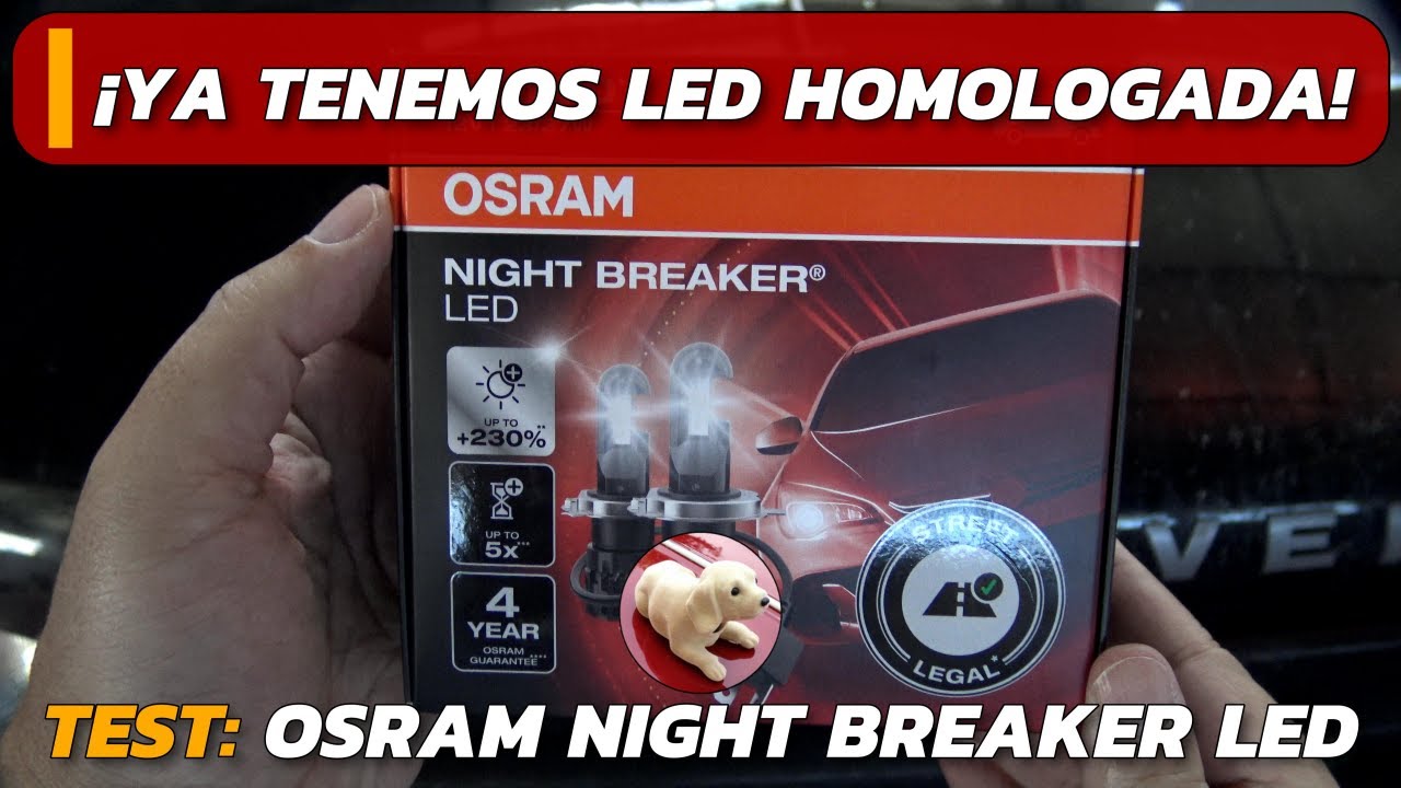 Las bombillas LED Night Breaker Homologadas para tu Vehículo