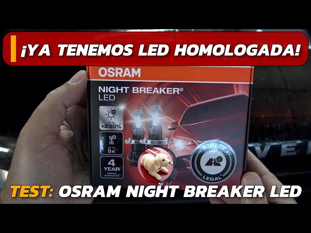 LED H7 Homologado PEUGEOT 308 OSRAM NIGHT BREAKER® LED - 64210DWNB -  Certificado