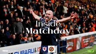 THE RACE IS ON | Inside Matchday Vs Dundee United | 16/02/24