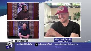 Michael Buble on the Canucks round 1 victory, his relationship with the players and more