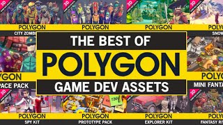AMAZING POLYGON Assets Bundle by Synty Studios ( Work in ALL 3D Game Engines!!! )