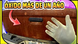 ✅Restauracion de puerta oxidada [ como quitar óxido de puerta]