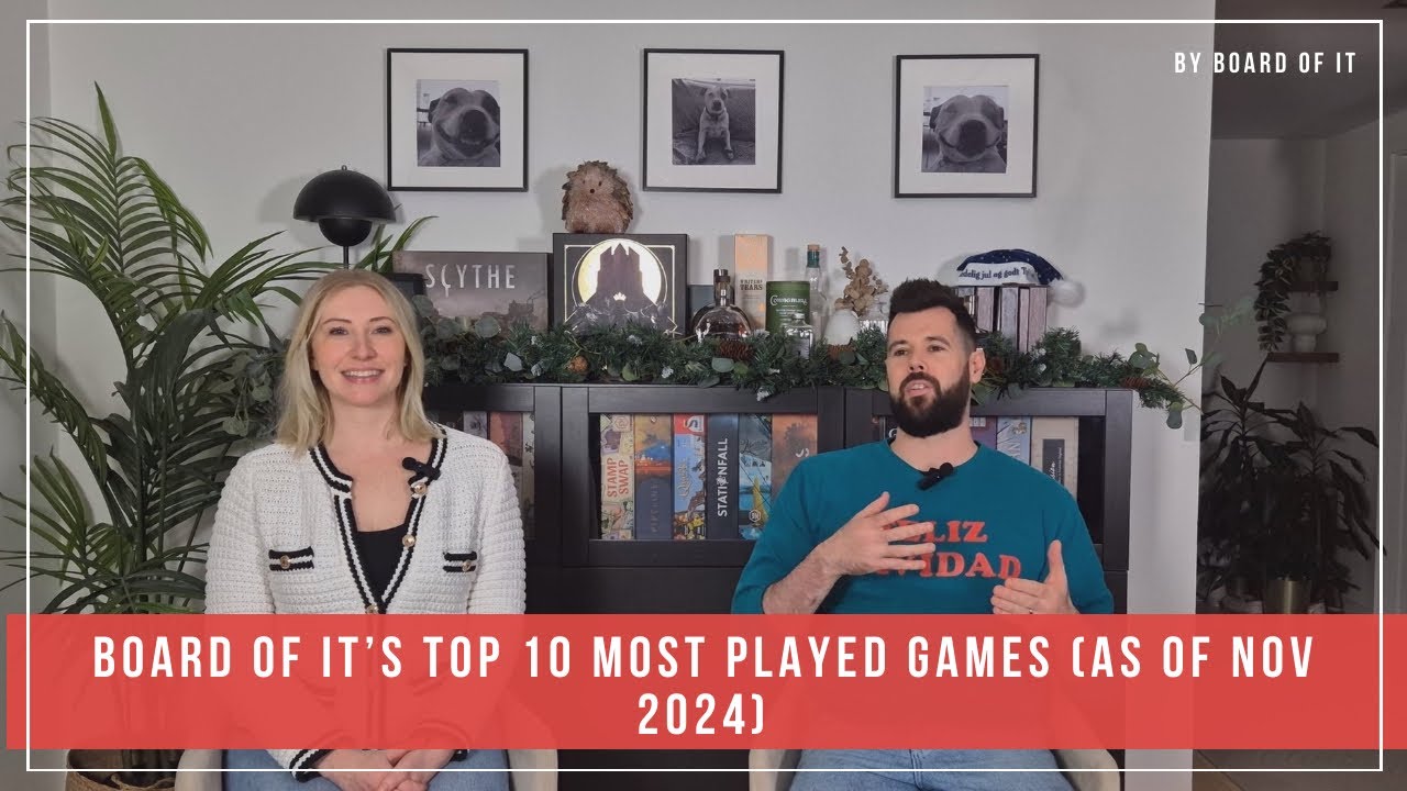 Board Of It's Top 10 Most Played Games (updated Nov 2024) - YouTube