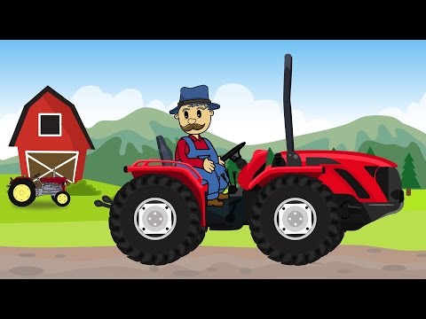 ☻ Apple Harvest |Farmer Farm Work | Zbiór Jabłek | Bajka Dla Dzieci - Rolnik Traktory ☻