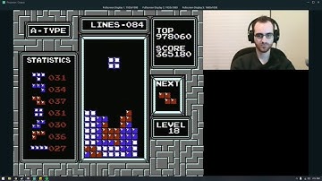My first ever recorded maxout! Max #2 (1,005,620) | NES Tetris