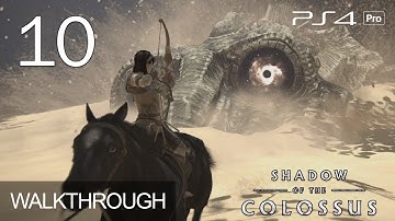 Shadow of the Colossus Chapter 10 Colossus 10 Dirge Walkthrough PS4 Pro Gameplay