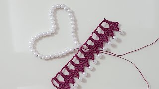 Kolay Boncuk Oyası Yapımı