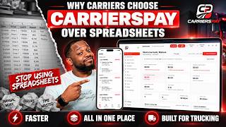 Here’s why more carriers and small trucking companies are choosing CarriersPay over Excel. screenshot 1