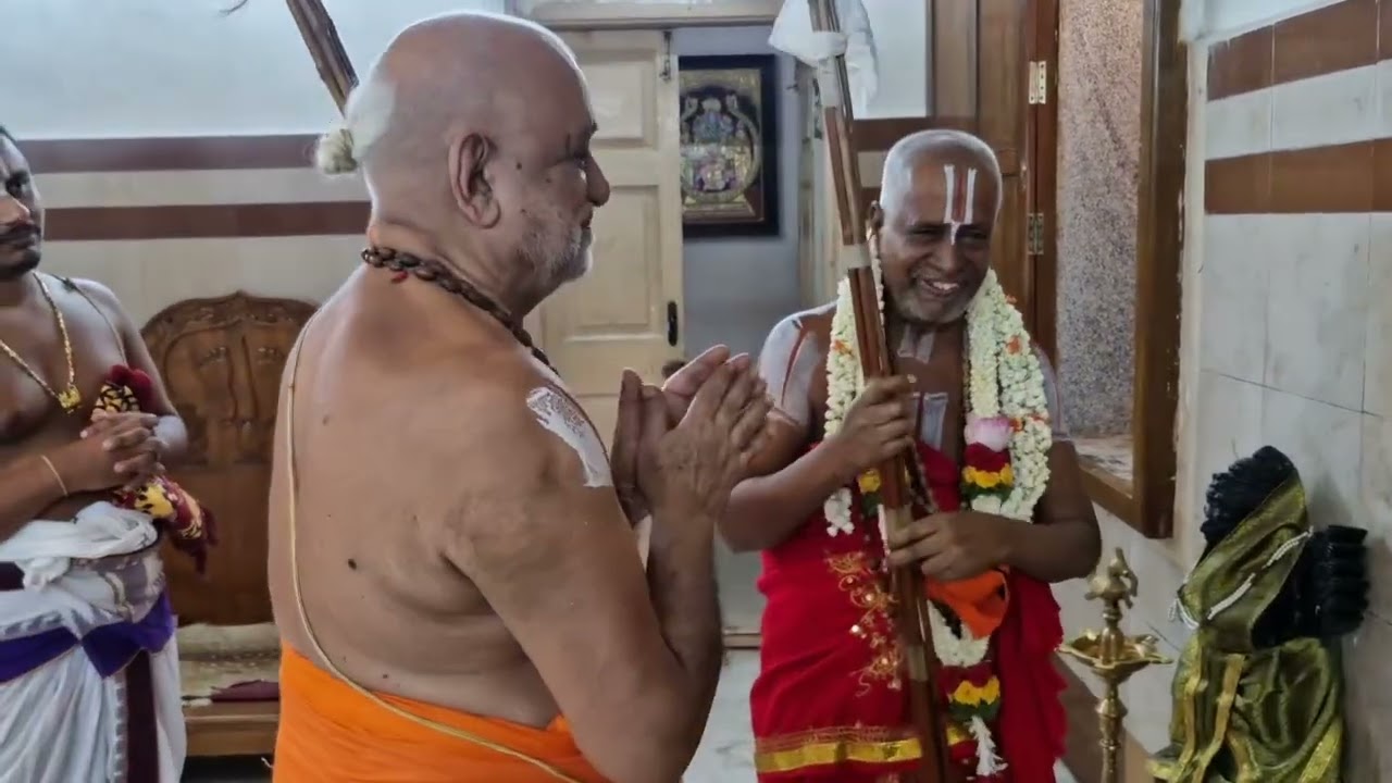 Thirumalai HH Sri Sri Periya Kelvi appan  Satagopa Ramanuja Periya Jeeyar Swami at Sri Mutt 23/05/25