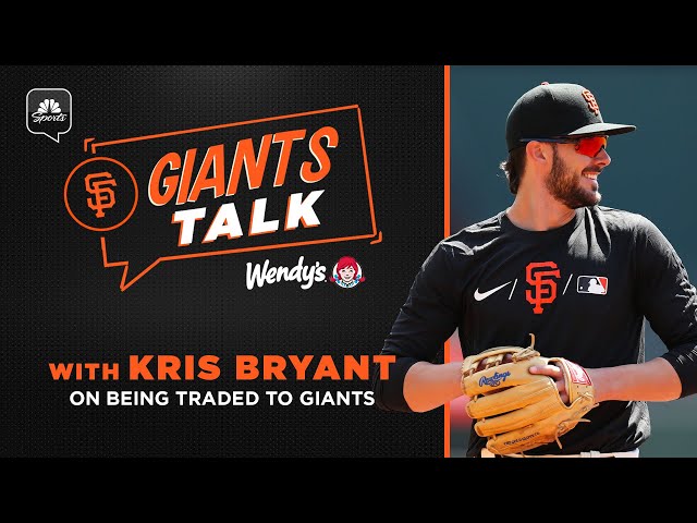 Kris Bryant discusses being traded to Giants, what his baseball