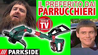 TAGLIAERBA PARKSIDE TAGLIABORDI a Batteria X20 VTEAM   UNBOXING