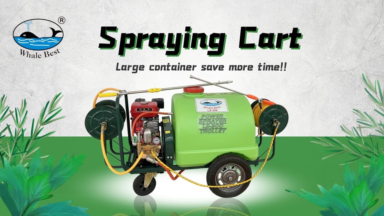 Engine Sprayer 160L +30m Pipe