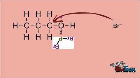 Propanol reaction with PBr3