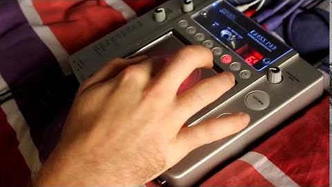 Korg Kaoss Pad 2 Sounds And Patterns Demo 2