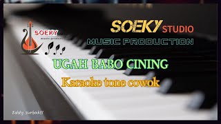 UGAH BABO CINING (tone cowok) KARAOKE Lagu karo