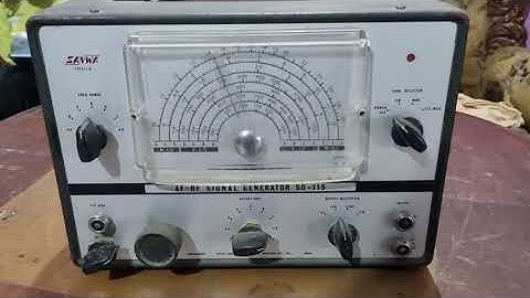 Sanwa AF-RF Signal Generator SO-11S | Vintage RF/AF Test Gear #Sanwa #SignalGenerator #RF