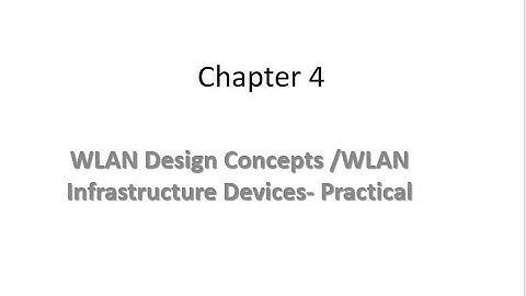 Wireless Communication/Adhoc Networking- Practical part- Sem2 19 20
