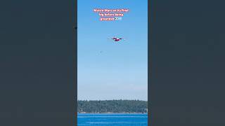 Final Flight of the Martin Mars ✈️ ⛴️Legendary Water Bomber #shorts #vancouverisland #sailing
