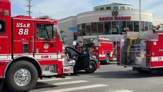 3 Killed, 7 injured after vehicle crashes into Westwood Grocery Store