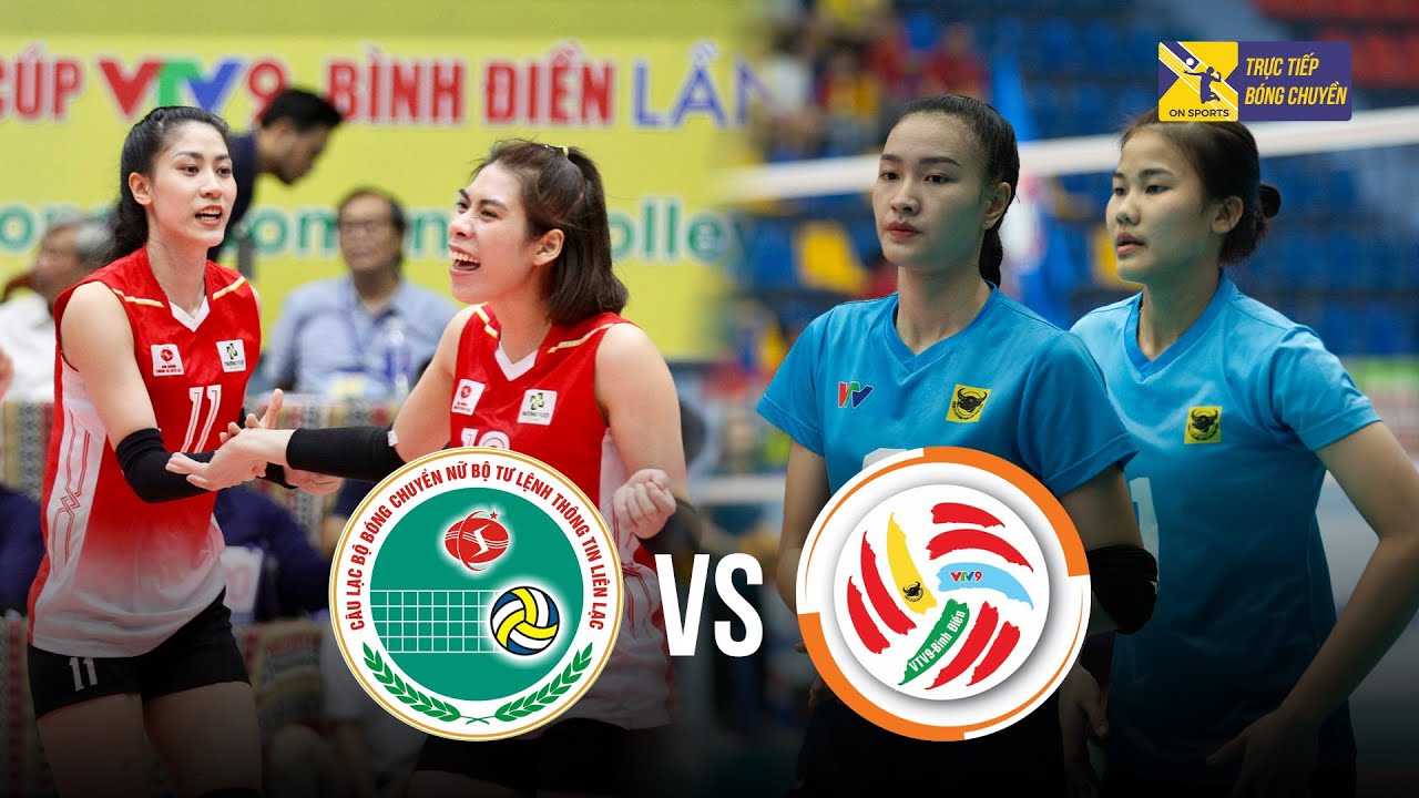 Kiều trinh - Trà My so tài, rượt đuổi mãn nhãn | Binh Chủng Thông Tin vs VTV Bình Điền Long An