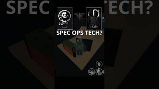 SPEC OPS TECH? #forsaken #guest #rework #shorts #tech