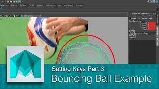 DART 150 Intro To 3D Animation: Setting Keys Part 3 Bouncing Ball Exercise