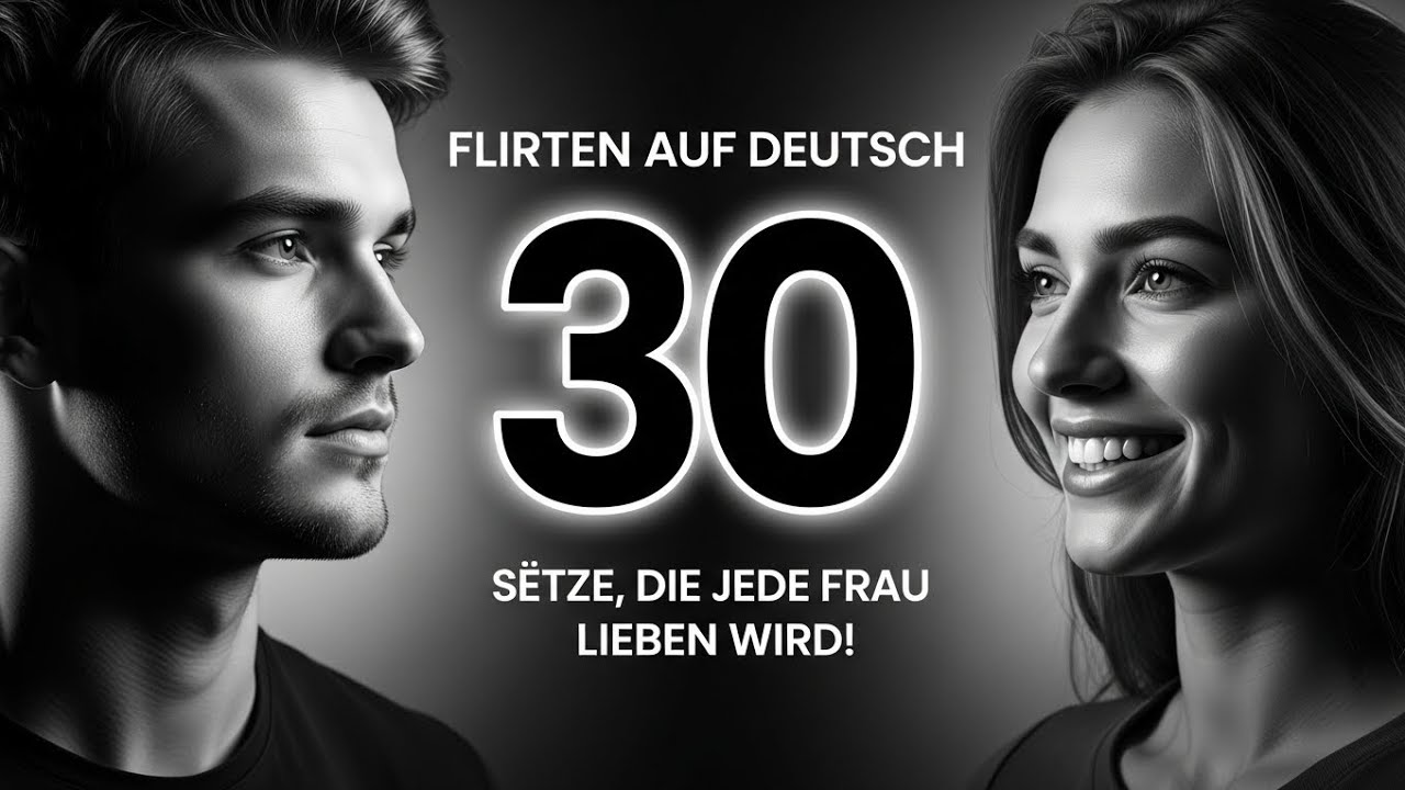Flirten auf Deutsch: 30 Sätze, die jede Frau lieben wird 