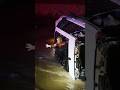 Police Chase Ends in PIT Maneuver, Stolen Car Flips Into A Canal! #shorts