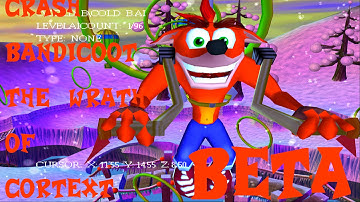 Crash Bandicoot The Wrath of Cortex beta contents part 1