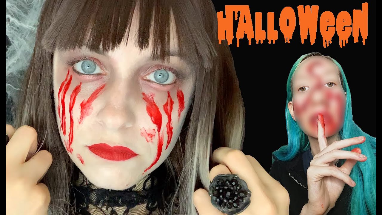 SFIDA MAKEUP HALLOWEEN ASMR ITA ft. GOTHAII ASMR