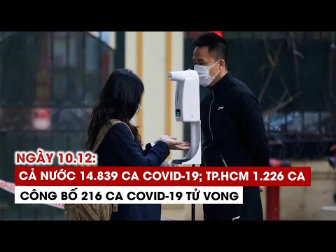 Video Ngày 10/12: Cả nước 14.839 ca Covid-19, 1.362 ca khỏi... - youtube