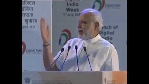 PM on Cyber Security at the Launch of the Digital India Week | 01 July 2015