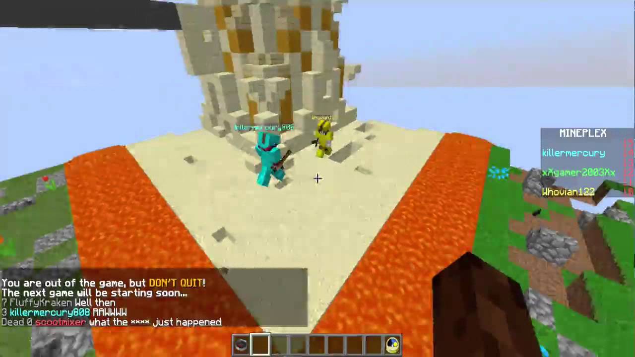 Combat Hacker in Mirco Battle - Mineplex