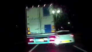 Horror 120mph Motorway Crash Captured On Driver’s Dashcam