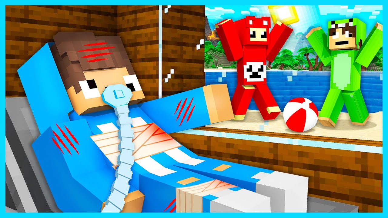 MIPAN & ZUZUZU SAKIT TAPI TEMAN NYA TIDAK PEDULI DI MINECRAFT! SEDIH BANGET