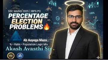 🔥 Election Maths Complete Revision | All Types of Election Questions in One Video | SSC CGL- IBPS PO