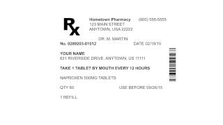 Prescription Medicine Labels HD