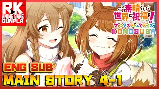 [Eng Sub] The Animal-Girls, Mia and Amy | KonoSuba Fantastic Days | 4-1