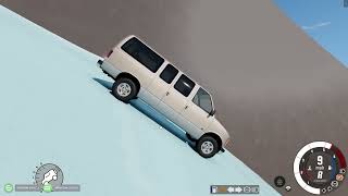 спуск без тормозов в BeamNG.drive.часть 12.