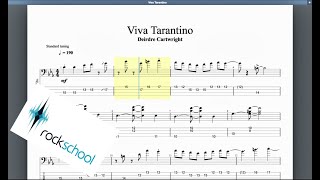 Viva Tarantino Rockschool Grade 6 Bass