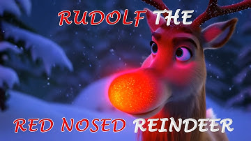 Rudolph The Red-Nosed Reindeer Reimagined 🎄✨ | Stunning AI-Generated Graphics!