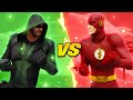 GREEN ARROW vs THE FLASH!