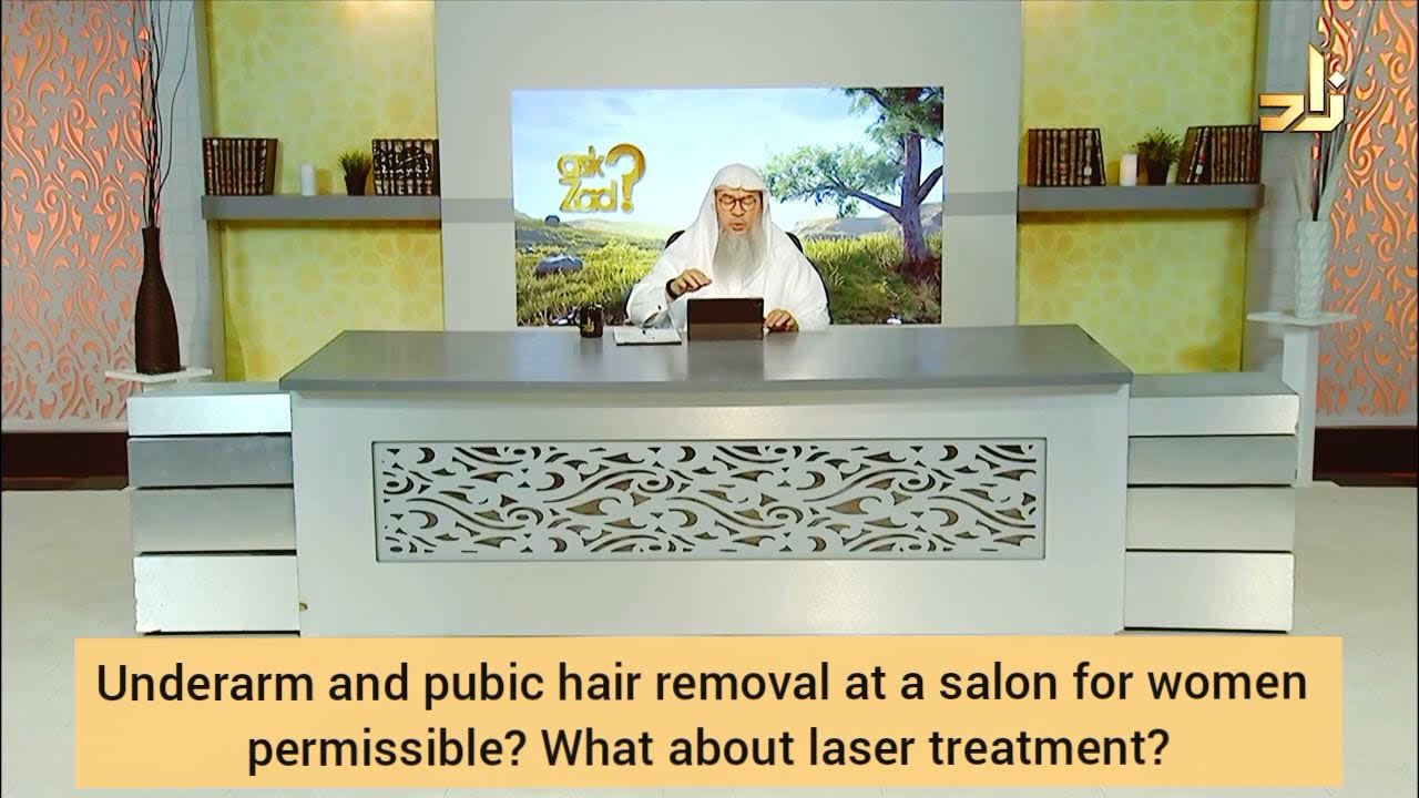 Underarm & Pubic hair removal at a salon for women by other women, what  about laser treatment? Assim - YouTube