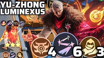 3 STAR YU-ZHONG LUMINEXUS EXCORCIST | MAGIC CHESS GO GO META