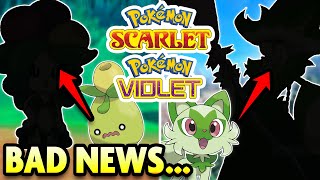 SPRIGATITO is RUINED New LEAKS and RIDDLES for Pokemon Scarlet and Violet