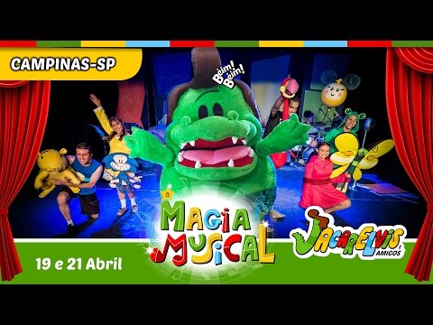 Em Campinas/SP - Jacarelvis a Magia Musical (19 e 21 Abril) - Em Campinas/SP - Jacarelvis a Magia Musical (19 e 21 Abril)