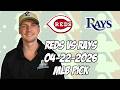 Cincinnati Reds vs Tampa Bay Rays 4/22/26 MLB Pick &amp; Prediction | MLB Betting Tips