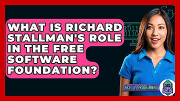 What Is Richard Stallman