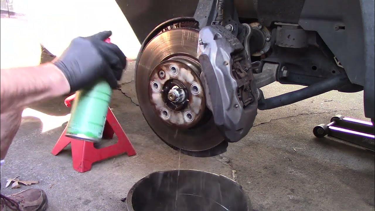 VW Touareg Front Brake Pad Replacement YouTube